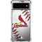 MLB St. Louis Cardinals Game Ball Google Pixel 6 Clear Case